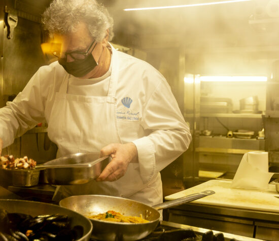 La Rosetta Roma Kitchen Strategy comunicazione pesce pantheon